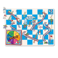 eeBoo Slips & Ladders Magnetic Game