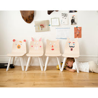 Oeuf Play Chair 遊戲椅 小熊 胡桃木色