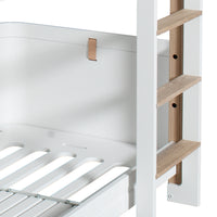 Oliver Furniture Wood Mini+ Low Bunk Bed White/Oak