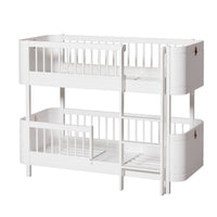 Oliver Furniture Wood Mini+ Low Bunk Bed White