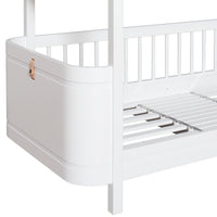 Oliver Furniture Wood Mini+ Low Bunk Bed White