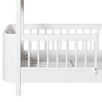 Oliver Furniture Wood Mini+ Low Bunk Bed White