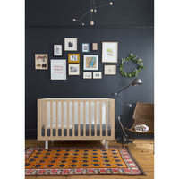 Oeuf Fawn Bassinet and Crib White / Birch (Pre-Order; Est. Delivery in 6-10 Weeks)
