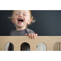 Oeuf Fawn Bassinet and Crib White / Birch (Pre-Order; Est. Delivery in 6-10 Weeks)