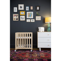 Oeuf Fawn Bassinet and Crib White / Birch (Pre-Order; Est. Delivery in 6-10 Weeks)
