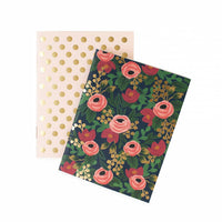 Rifle Paper Co 2 Rosa Pocket Notebook Set