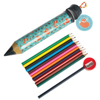 Rex Giant Pencil Coloring Set Rusty The Fox