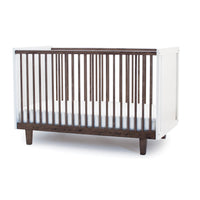 Oeuf Rhea Crib Walnut (Pre-Order; Est. Delivery in 6-10 Weeks)