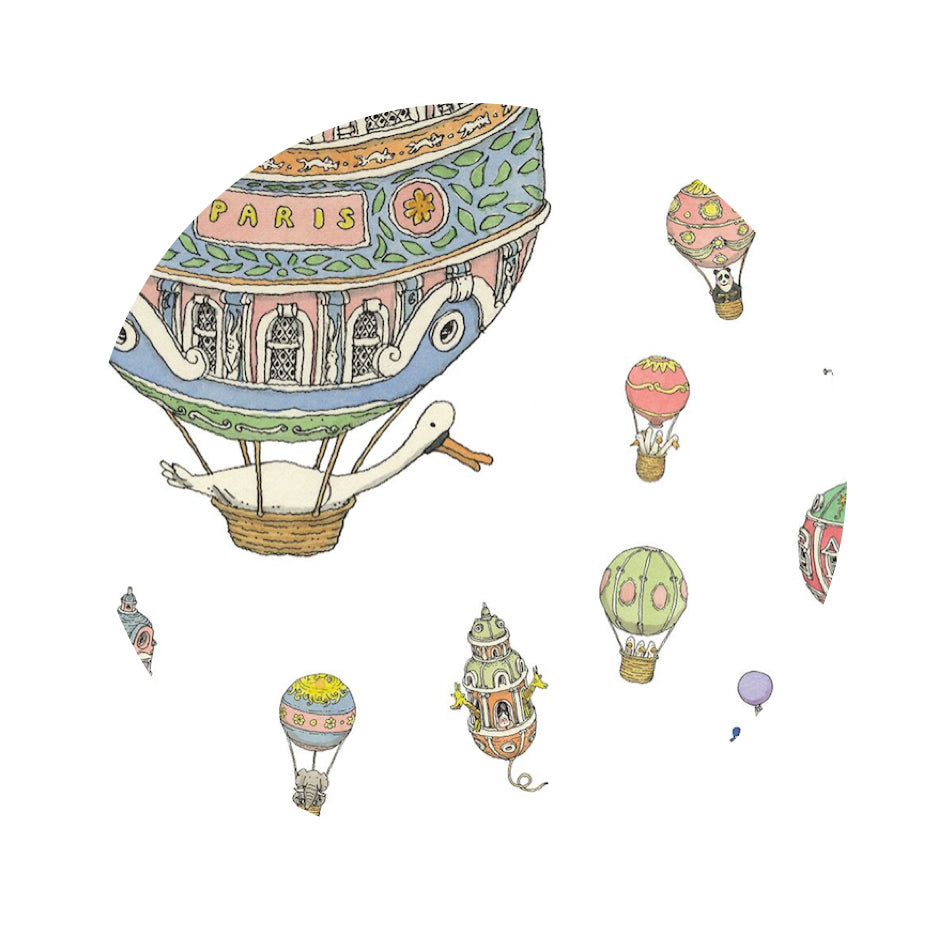 Atelier Choux Mini Towel Hot Air Balloons – Petit Bazaar