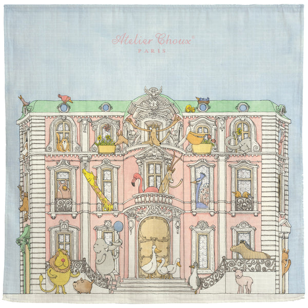 Atelier Choux 紗布包巾 - Monceau Mansion 100x100cm