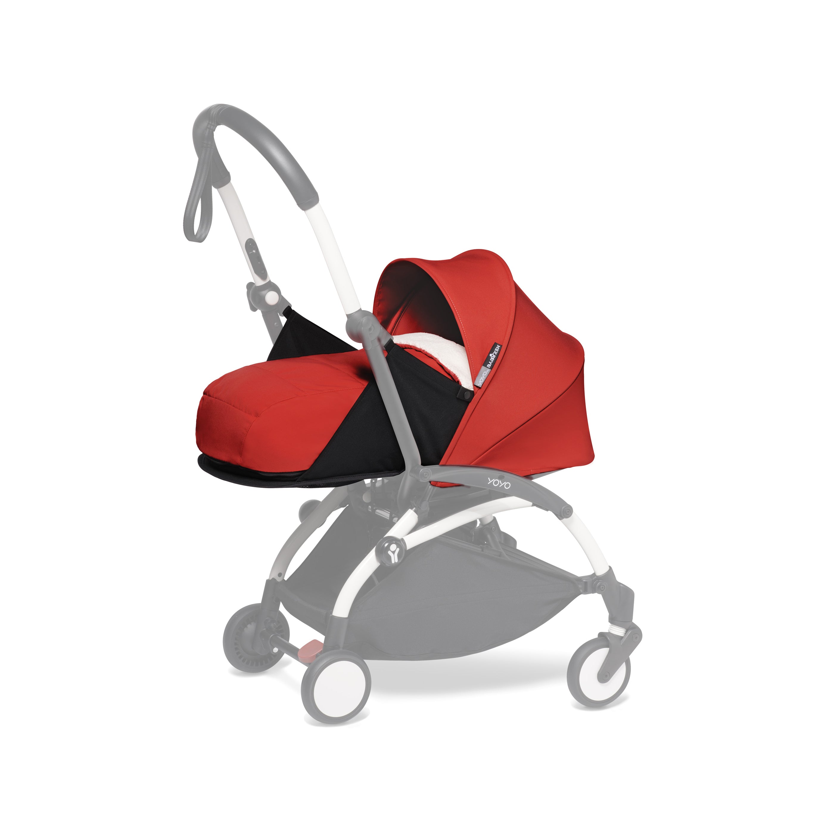 babyzen yoyo stroller red BABYZEN YOYO 0+ Newborn Pack Red – Petit Bazaar