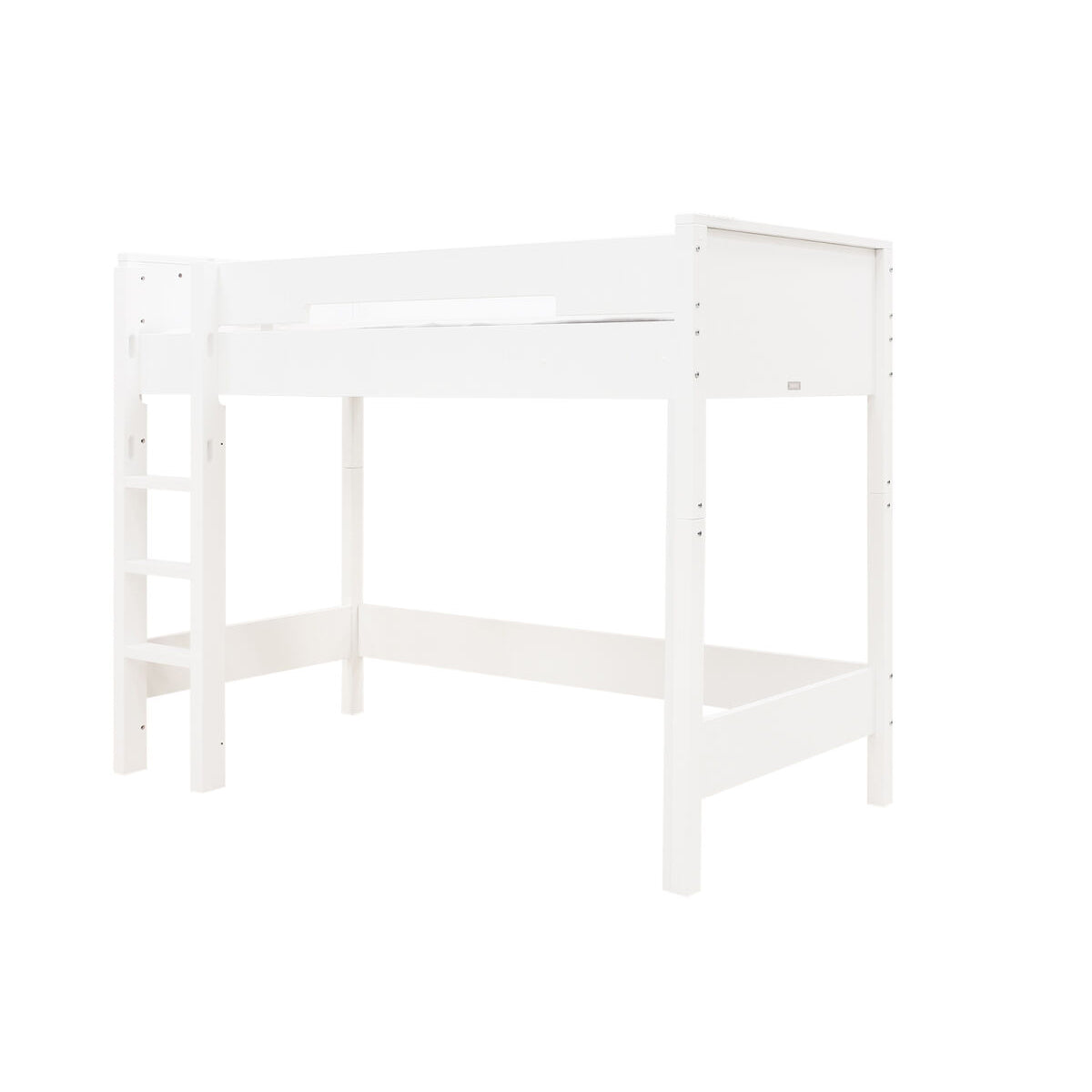 Bopita High Sleeper 90x200 with Straight Stairs Combiflex White (PreO