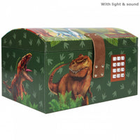 Depesche Dino World Treasure Chest with Code, Sound and Light