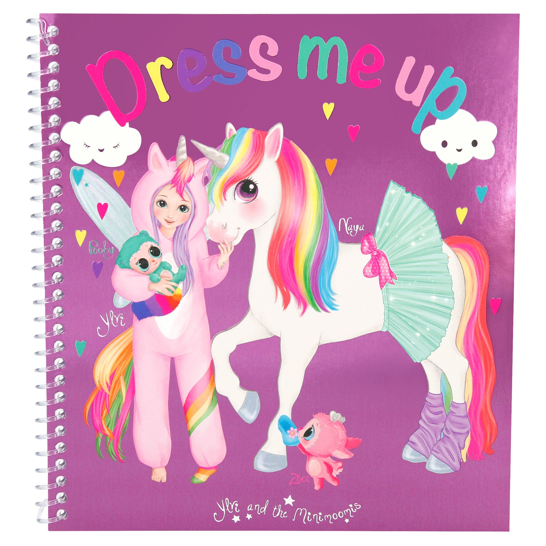 Depesche Ylvi & The Minimoomis Dress Me Up Sticker Fun – Petit Bazaar