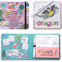 Floss & Rock Magic Colour Changing Water Cards - Fairy Tale