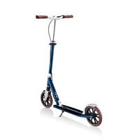 Globber NL 205 Deluxe Foldable Scooter - Vintage Blue (8Y+)