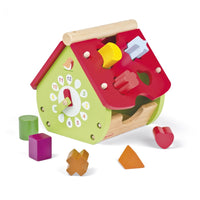 Janod Garden House of Shape Sorter