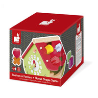 Janod Garden House of Shape Sorter