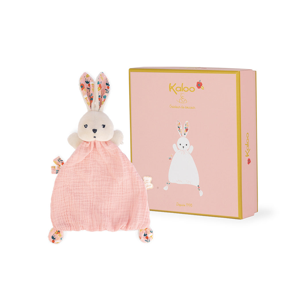 Doudou Lapin Kaloo Pink Rabbit Doudou Flat Rabbit KALOO Lilirose