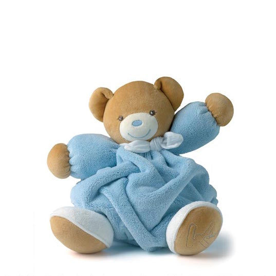 Kaloo Plume Blue Chubby Bear – Petit Bazaar - Main Image