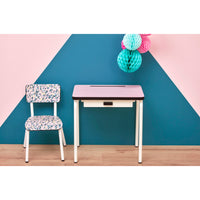 Les Gambettes Regine Child Desk Blue Jade