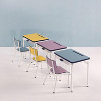 Les Gambettes Regine Child Desk Blue Cobalt