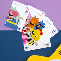 Loog Mini Electric Guitar With Built-In Amp - Red