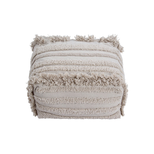 Lorena Canals Air Dune White Pouffe
