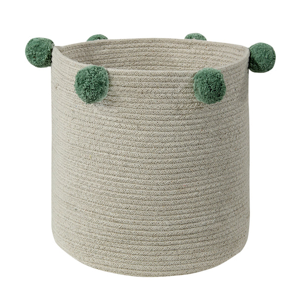 Lorena Canals Basket Bubbly Natural-Green