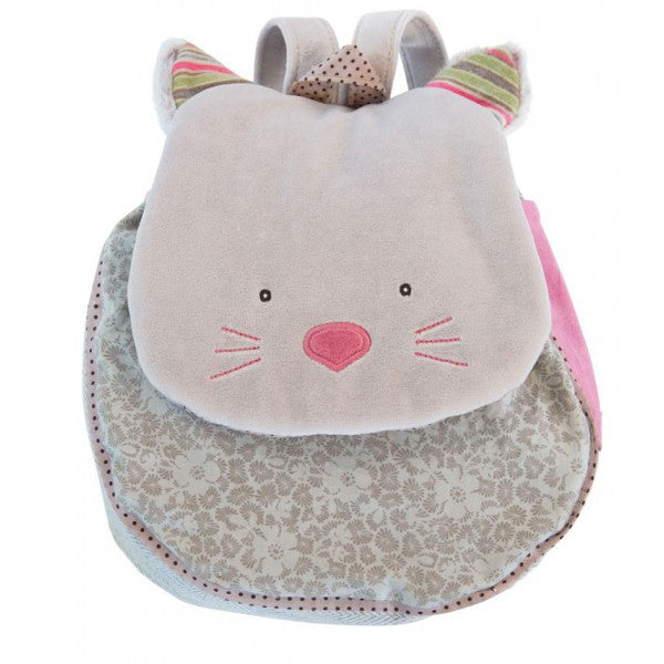 Moulin Roty  Les Pachats ムーランロティ　マザーズバッグ Moulin Roty Les Pachats Grey Backpack – Petit Bazaar