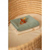 nobodinoz Butterfly Swaddle Eden Green
