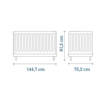 Oeuf Classic Crib Birch