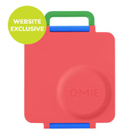 OmieBox Insulated Hot & Cold Bento Box V2 - Scooter Red