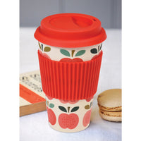 Rex Vintage Apple Bamboo Travel Mug