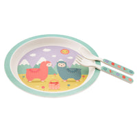 rjb-stone-little-llama-kids-bamboo-tableware-set- (4)