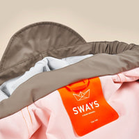 SWAYS Ahoy Jacket Green / Soil / Orange Raincoat