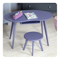 Laurette Haricot Table Grey (Pre-Order; Est. Delivery in 3-4 Months)