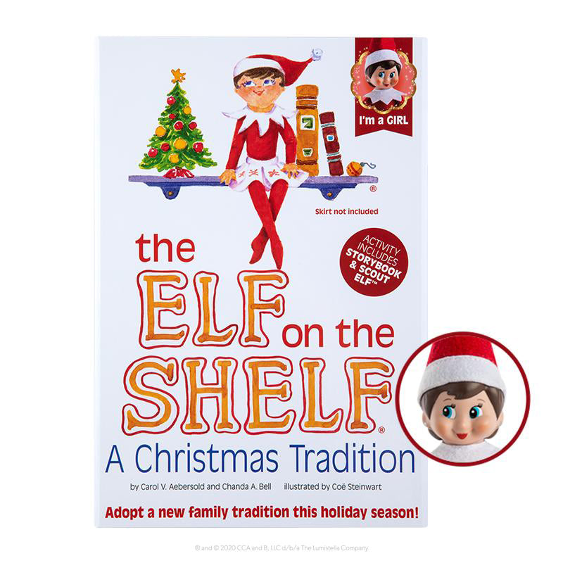 The Elf On The Shelf Christmas Tradition - Girl Light
