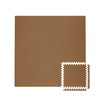 Toddlekind Classic Playmat 拼圖式兒童安全遊戲地墊 - Camel 131x131cm - 9片地墊及12條收邊條