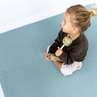 Toddlekind Classic Playmat 拼圖式兒童安全遊戲地墊 - Mineral 131x131cm - 9片地墊及12條收邊條
