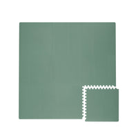 Toddlekind Classic Playmat 拼圖式兒童安全遊戲地墊 - Moss 131x131cm - 9片地墊及12條收邊條