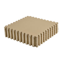 Toddlekind Classic Playmat 拼圖式兒童安全遊戲地墊 - Sandstone 131x131cm - 9片地墊及12條收邊條
