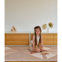 Toddlekind Prettier Playmat 兒童安全遊戲地墊 - Kyte Mocha 120x180cm - 6片地墊及12條收邊條