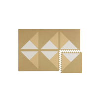 Toddlekind Prettier Puzzle Playmat Kyte Wheat 120x180cm - 6 Tiles & 12 Edging Borders