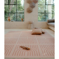 Toddlekind Prettier Playmat 兒童安全遊戲地墊 - Linear Camel 120x180cm - 6片地墊及12條收邊條