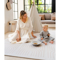Toddlekind Prettier Playmat 兒童安全遊戲地墊 - Linear Linen 120x180cm - 6片地墊及12條收邊條 (預計於2025年8月下旬寄出)