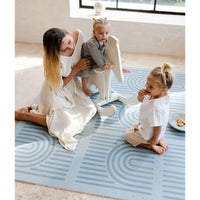 Toddlekind Prettier Playmat 兒童安全遊戲地墊 - Linear Mineral 120x180cm - 6片地墊及12條收邊條 (預計於2025年8月下旬寄出)