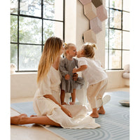 Toddlekind Prettier Playmat 兒童安全遊戲地墊 - Linear Mineral 120x180cm - 6片地墊及12條收邊條 (預計於2025年8月下旬寄出)
