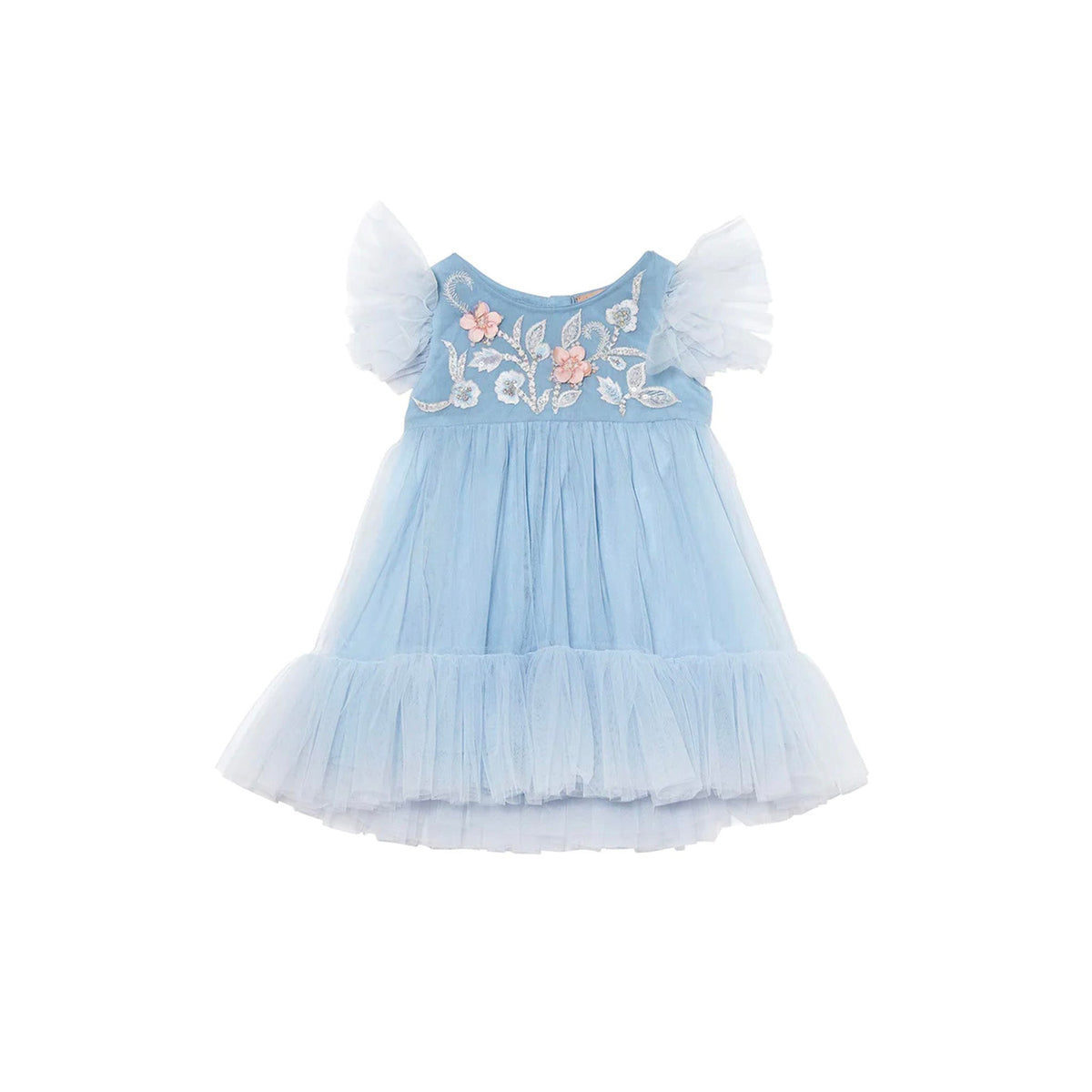 Tutu du Monde Bebe Blue Orchid Tulle Dress Blue Dusk – Petit Bazaar