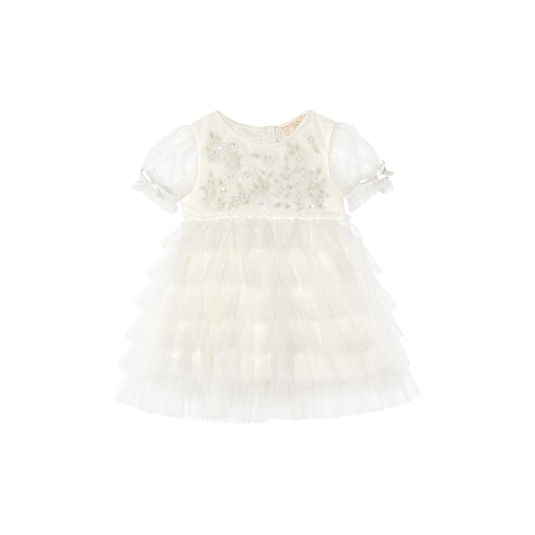 Tutu du Monde Bebe - Winter Lily Tulle Dress - Milk – Petit Bazaar